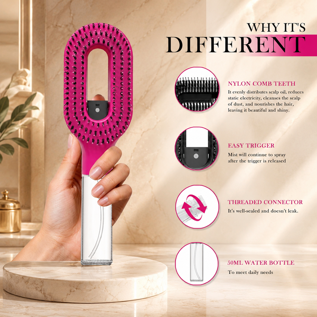 Water Spray Hair Brush⁠